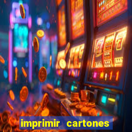 imprimir cartones de bingo